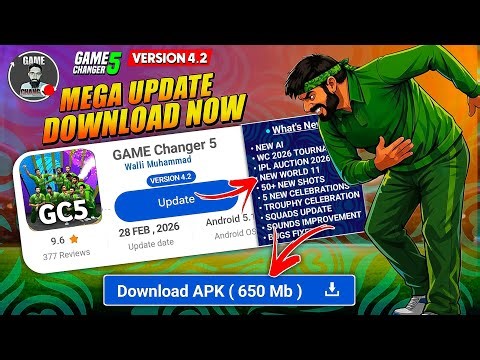 Download Now ! GAME Changer 5 MEGA UPDATE Download link