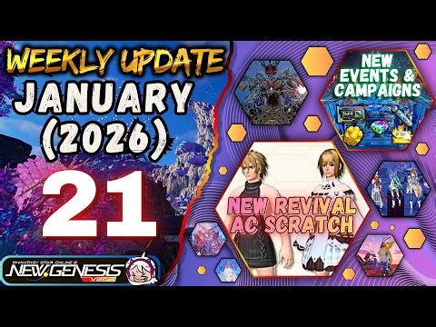 [PSO2:NGS] - JANUARY_21 UPDATE 2025 (🤗Steam)
