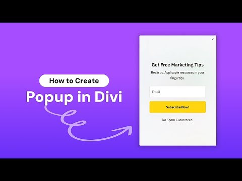How to Create Popup in Divi: Step-by-Step Divi Popup Tutorial
