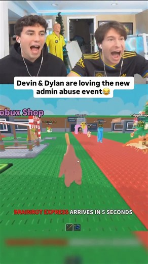 Devin Caherly on Instagram: "(YouTube: Devincaherly ) #devincaherly #devinanddylan #roblox #robloxtiktok #stealabrai̇nrot"