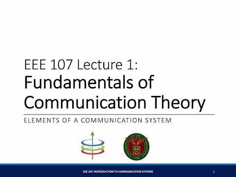 Fundamentals of Communication Theory