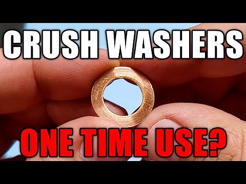 Can Crush Washers Be Reused? How Much Do They Crush?