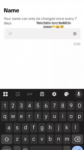 How to Create an Invisible Name on TikTok
