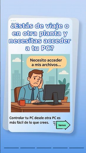 Cómo controlar tu PC desde otra PC (¡la forma más fácil!) #windows10 #tips #windows