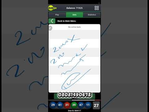 Bet9ja 49ja HI - LO Strategy... STATISTICS formula... Bet9ja 49ja tricks and Tips.... ‪@nkdsmartview‬