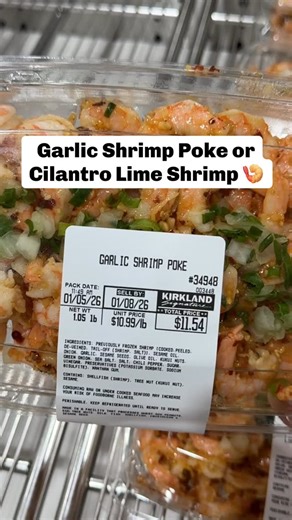 Have you tried the new Garlic Shrimp Poke at Costco yet? 🍤🌶️ So good with just the right kick of spice. Not into garlic or heat? The Cilantro Shrimp is also available and just as tasty. Which one will you pick up? 📍Irvine, CA #costco @costco #costcolove #costcofinds #costcofans #costcolife #poke #garlic #garlicshrimp #shrimp | Costco Love