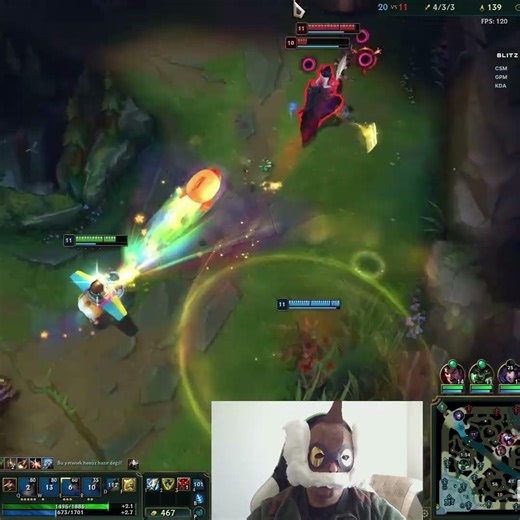 🔥 Corki Damage Is Illegal! #Shorts