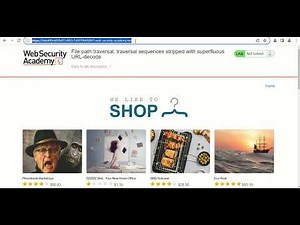 File path traversal, traversal sequences stripped with superfluous URL decode