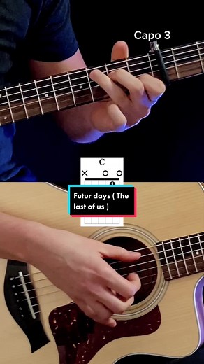 The last of us (Part II) Joel - Future days - #guitar #guitartok #guitare #guitarra #violao #fingerstyle #chords #howtoplay #tutorial #fypシ #fy #music #6string