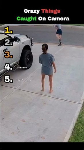 Ranking Crazy Things Caught On Camera #shorts #funny #fails