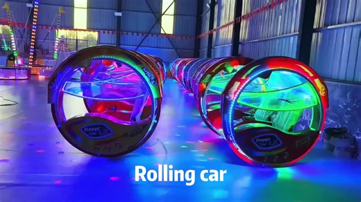 High Quality Amusement Park Rides Kids Swing Car Attractions Carnival Game Shopping Mall Happy Car Rolling Car