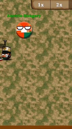 ドイツ帝国対..ロシア帝国 オーストリアハンガリー ペルシャ 戦いましたが活躍に邪魔された.. #ゲーム #countryballeurope1890 #countryballs