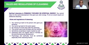 The Rules and Regulations of Cleansing African Spiritual Cleansing of yourself and Umsamo has certain principles to be aware of, which can affect the success and outcome of the process. How to cleanse, when to cleanse, what to do after cleansing and how to avoid 're-infection' are all important points to be aware when deciding to cleanse. | Umsamo Institute