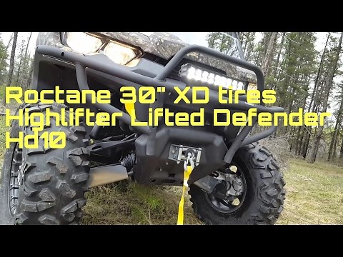 Roctane 30's STI Tires Canam Defender Hd10!