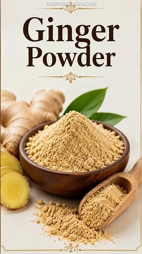 5 Amazing Benefits of Ginger Powder! 🌿 #shorts #viral #healthtips #ginger #reels #trending