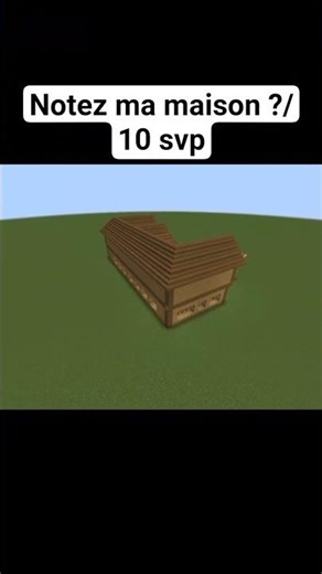 Notez ma maison ?/10 #minecraft #buildhack #build #housedesign #minecraftbuilding #song #short