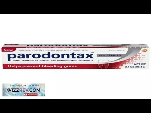 GlaxoSmithKline 38480 Parodontax Whitening Toothpaste 12 Pk 3.4oz eBay