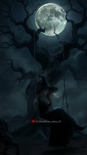 👻 Ghost Girl Hanging on Tree | Horror Short Edit 🌙 | Scary Viral Clip