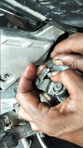 mechanic trick install clutch cable.#automobile #how #howto #tricks