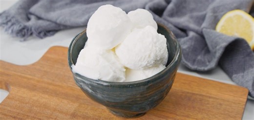 Fresh Lemon Ice Cream: Made Even Creamier with an Ice Cream Maker