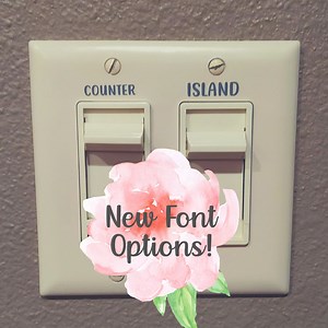 Lightswitch Decals | Switch Plate Decals - Etsy