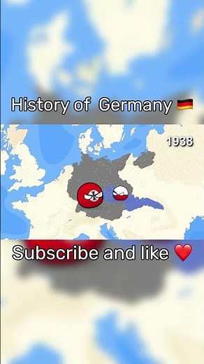 History of Germany 🇩🇪 #countryballs #history #germany #ww2