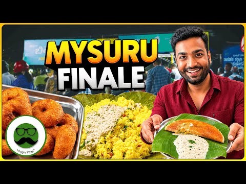 Mysuru Food Tour Finale Episode | Mysore Masala Dosa, Mysore Pak & More | Veggie Paaji