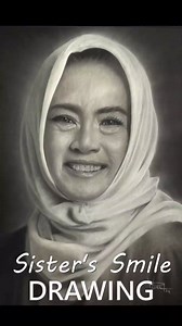 Free-hand realistic drawing tutorial: Bring a sister’s smile to life