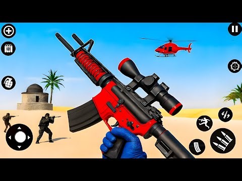Combat shooter Critical Gun Shooting Strike Game _ Android Gameplay #6