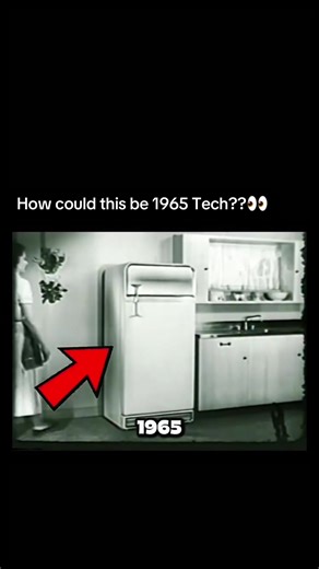 1965 Refrigerator 🧊 A typical refrigerator in 1965 looked very different from the sleek models we see today. Most designs were simple and boxy, often finished in pastel colors like mint green, pink, turquoise, or classic white. Many had a single large door with a small freezer compartment inside, while some higher-end models featured a separate freezer section. Popular brands at the time included General Electric, Frigidaire, and Whirlpool. Compared to modern refrigerators, the 1965 versions we