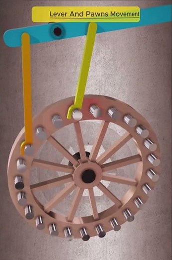 Lever and Pawns Movement | Step-by-Step Motion Control ⚙️ #shorts