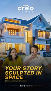 Crafted with vision, lived with emotion 🏡✨ Client : Mr. Manoj & Family Location : Kothamangalam, Ernakulam Area : 3317 SqFt 📞 91 9645899951 🌐 www.creohomes.in #creohomes #interiordesign #architecture #newhome #Kochi #homedesign #architect | CREO HOMES PVT. LTD