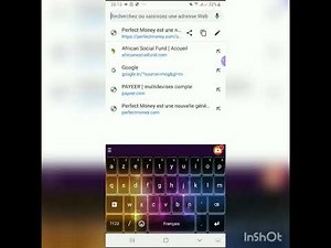 Comment créer un compte perfect money...