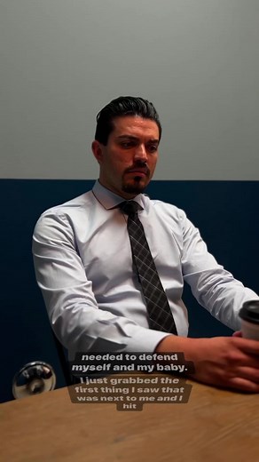 Detective interviews woman. To watch the full video click on the link in the comments | Adrian L's Television Novel Show