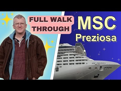 MSC Preziosa Full Walk Through - Inside This Stunning Cruise Ship!