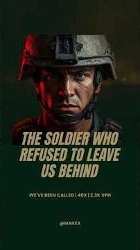 "The Soldier Who Disobeyed Orders to Save His Brothers - This True Story Will Break You 💔"#military