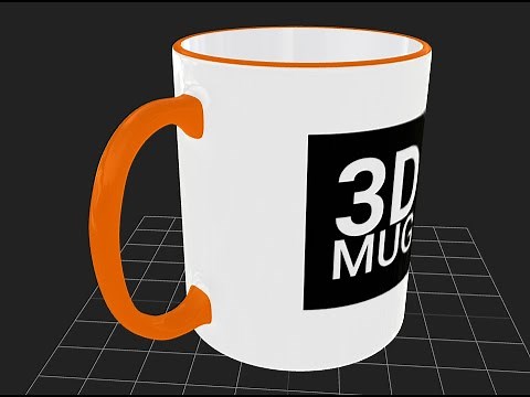 3D Mug mockup designer