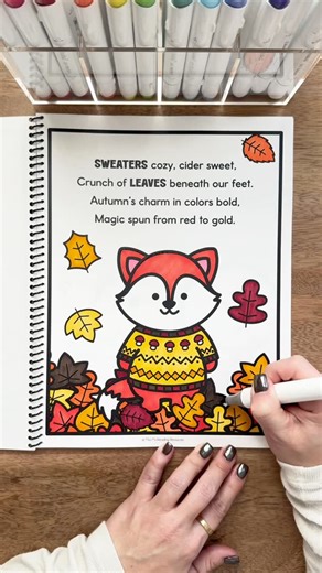Meredith Morgan • Miss M’s Reading Resources on Instagram: "🍂 8 0 % O F F 🍂⁣ ⁣ Coloring pages are a fave early finisher activity.⁣ ⁣ + my coloring book year long bundle is E I G H T Y percent off through 11/13!⁣ ⁣ It currently includes 21 themed coloring books, + all future coloring books will b e added for F R E E !⁣ ⁣ Save big via the link in my profile or comment COLORING for the messaged link.⁣ ⁣ Happy teaching! 🖍️🍂⁣ ⁣ https://www.teacherspayteachers.com/Product/Coloring-Pages-BUNDLE-111