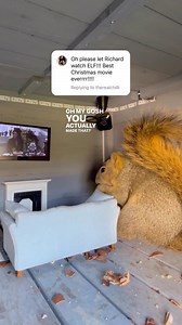 That’s Elfed up Richard!.. move over! Hey @therealchilli I think it’s safe to say Richard loves Elf as much as you do 🐿 #elf #elfmovie #movieclips #willferrell | Derrick Downey Jr.