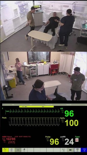 Acute Myocardial Infarction (MI) Simulation | Emergency Chest Pain Scenario