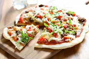 Low Calorie Taco Pizza - Lose Weight By Eating