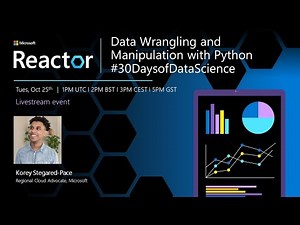 Data Wrangling and Manipulation with Python