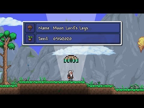 The HUGE Hidden Secret in Terraria 1.4 (Moon Lord's Legs)