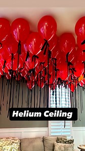 ✨ Ceiling Balloon Magic ✨ There’s nothing more dreamy than a ceiling filled with helium balloons, satin ribbons, and bows. 🎈 For this balloon ceiling installation, I used @hifloat . After treating, I rubber band and seal them in bags until I’m ready to inflate. My @premiumconwin dual split second sizer is a game-changer for sizing balloons consistently and I’m able to choose between 60/40 or 100% helium for the perfect balloon ceiling design. Pro tip: smooth your ribbons and bows with a flat ir