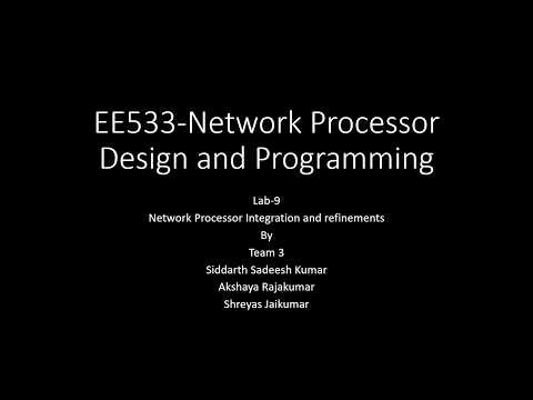 EE533 Lab 9 demo