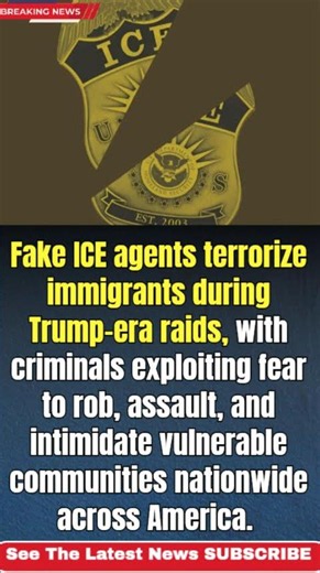 ICE Impersonators Exposed | Immigrants Living In Fear Across America