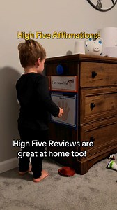 14K views · 191 reactions | Our High Five Reviews are a fantastic resource for home use! ✨ Check out this video of my adorable nephews using the High Five Affirmations and saying, “I am respectful.” It’s a simple, engaging way to build positive habits and confidence in young learners. You can find these on my website: PreschoolVibes.com! | Preschool Vibes | Facebook