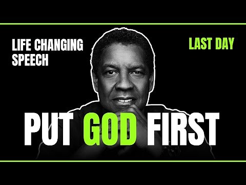 Put God First | Denzel Washington's Powerful and Inspirational Speech to Graduates | Daily Reminder