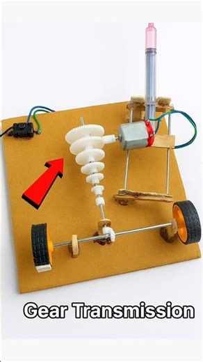 Hydraulic Gear Transmission System | DIY Engineering Project #Hydraulic #GearTransmission