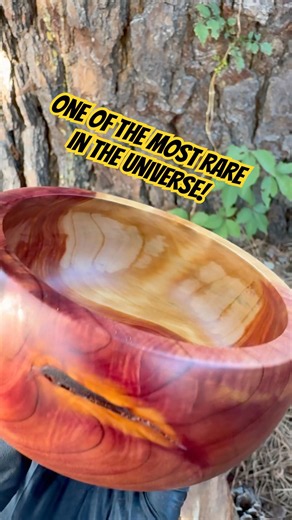 Amazing red cedar bowl! #woodworking #wood #diy #homedecor